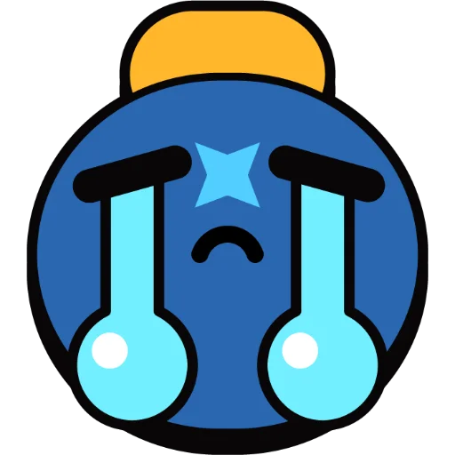 Telegram Sticker «BrawlStars» 😢