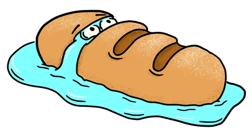 Bread  emoji 😭