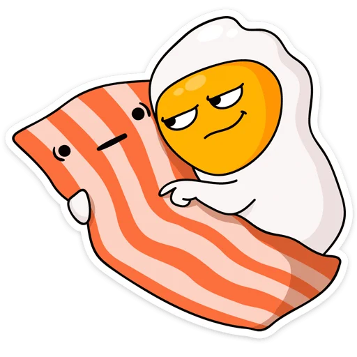 Telegram Sticker «Завтрак» ?