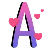Telegram emoji bright alphabet | яркий алфавит