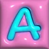Telegram emoji 3D алфавит 