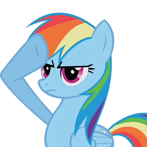 Telegram stiker «My Little Pony» ☃