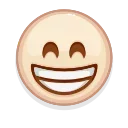 Стікер Brown Emoji 😁