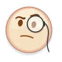 Эмодзи Brown Emoji 🧐