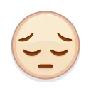 Эмодзи Brown Emoji 😔