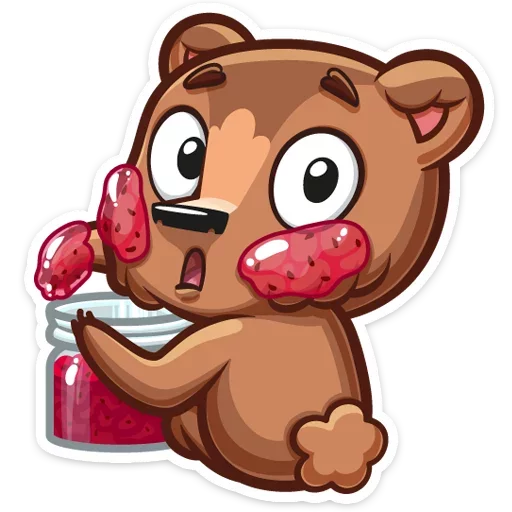 Telegram Sticker «Брауни | Brownie» 👀