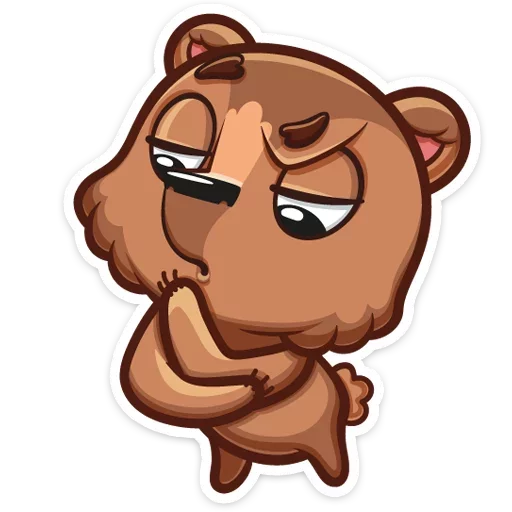 Telegram Sticker «Брауни | Brownie» 🤔