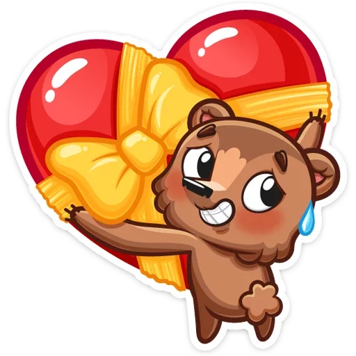 Telegram Sticker «Брауни | Brownie» 💝