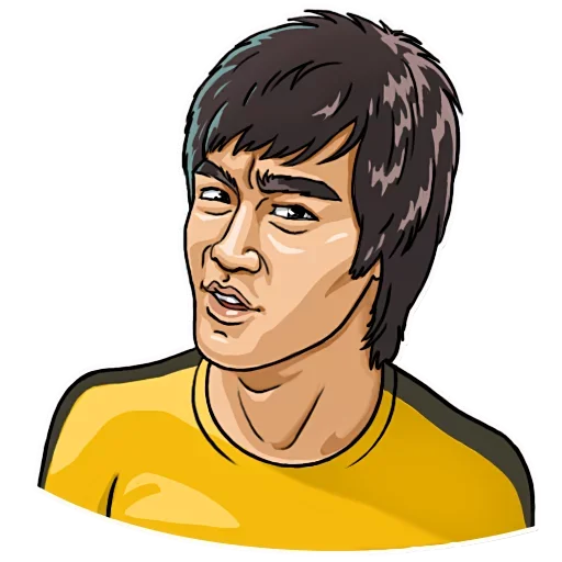 Bruce Lee emoji 🤔