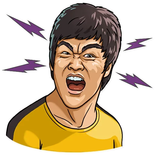 Bruce Lee emoji 👹