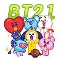 BT21 - эмоджи  emoji 🤩
