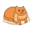 Bubo the Scarfcat emoji 😡