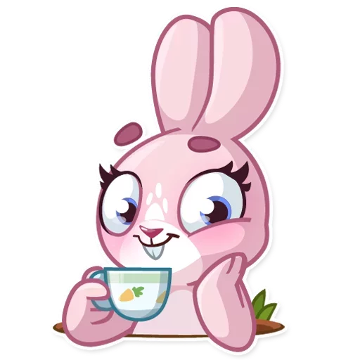 Bunny Rosy emoji 😊