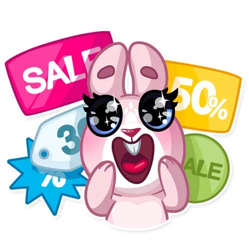Bunny Rosy emoji 😯