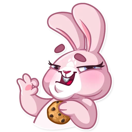 Bunny Rosy sticker 👌