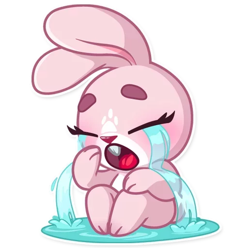 Bunny Rosy emoji 😭