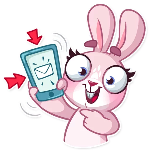 Bunny Rosy emoji 📱