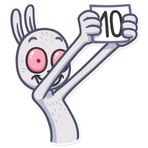 Стикер Telegram «Bunny» 😃