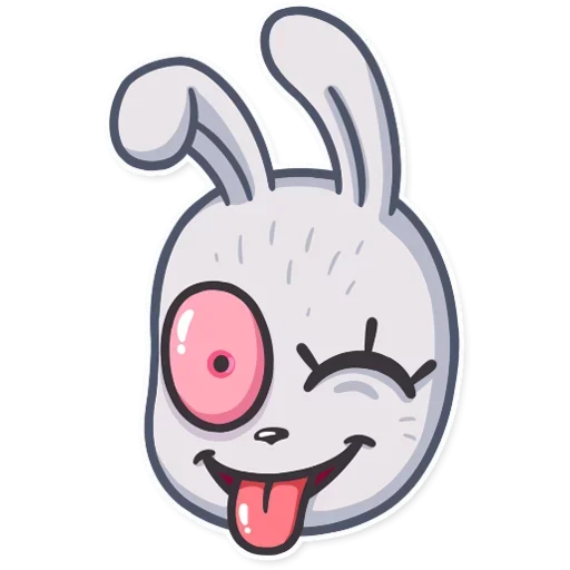 Стікер Telegram «Bunny» 😜