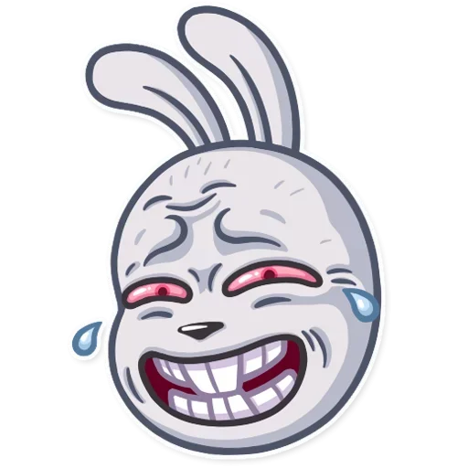 Bunny  sticker 😂