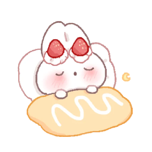 Емодзі bunny pie !! ୨ 🐰 ୧ 🍓