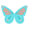 Telegram emoji butterflys