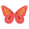 Емодзі телеграм butterflys