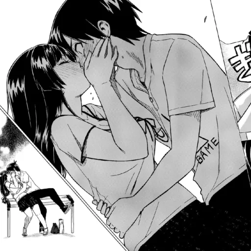 b/w romance manga  stiker 🩹