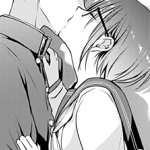 Емодзі b/w romance manga 🩹