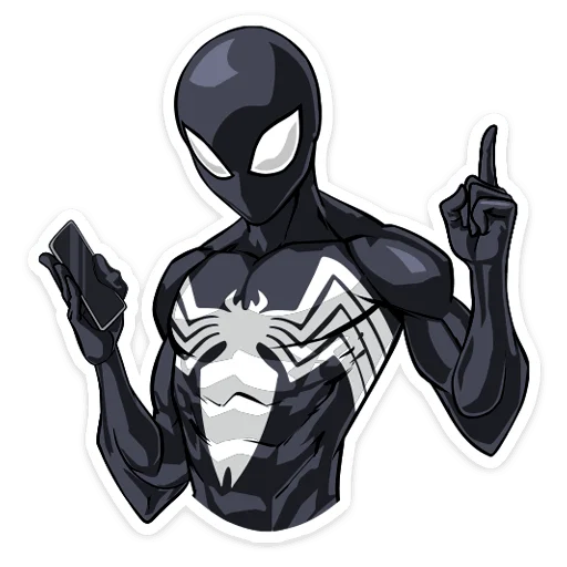 Стикер Человек паук | Spider man ☝