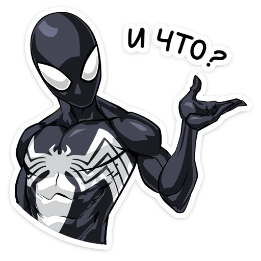 Человек паук | Spider man stiker 🤔