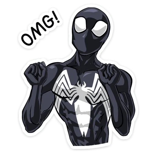 Человек паук | Spider man stiker 🤨