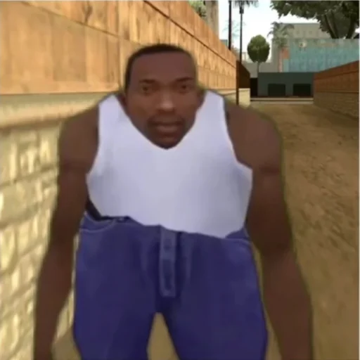 Эмодзи CJ / Gta san andreas 🧍‍♂