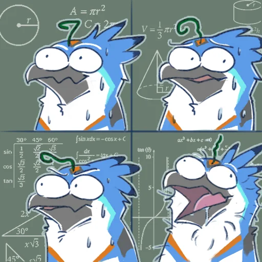 Telegram Sticker «CLICK the sprouty jay» 🤯