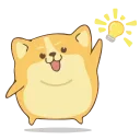 CORGI DOG emoji 😋
