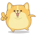 CORGI DOG emoji 😠