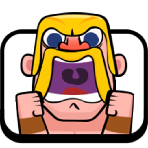 Telegram Sticker «Clash Royale Emotes» 😱