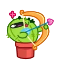 Емодзі Cactus And Balloon 💘