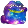 Telegram emojisi «Calaxy Pepe» ☺️