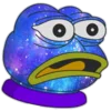 Telegram emojisi «Calaxy Pepe» 😳