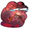 Telegram emojisi «Calaxy Pepe» 😢