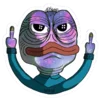 Telegram emojisi «Calaxy Pepe» 🖕