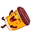 Telegram emoji Cup Puchino