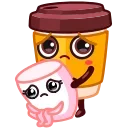 Cup Puchino emoji ☕