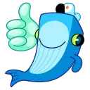 Captain Whale emoji 👍
