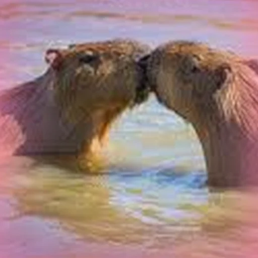 Стикер Telegram «Capybara Are My Life» 💏