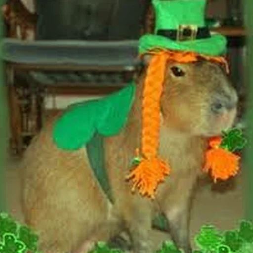 Эмодзи Capybara Are My Life 🍀