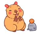 Yippy the capybara emoji ☺️