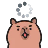 Telegram emoji Capybara