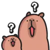 Capybara emoji ❔